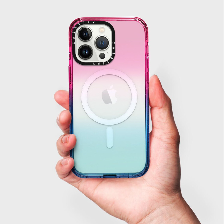 funda de corazón con magsafe de las chicas superpoderosas